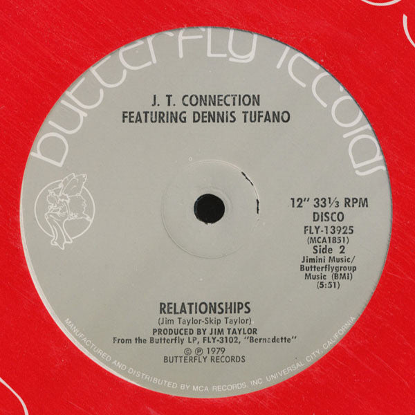 J.T. Connection Featuring Dennis Tufano - Bernadette / Reach Out I'll Be There