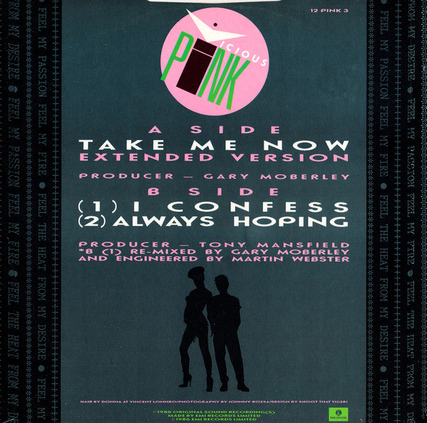 Vicious Pink - Take Me Now (Extended Version)