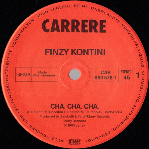 Finzy Kontini - Cha Cha Cha