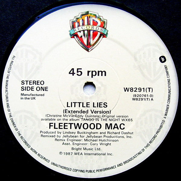 Fleetwood Mac - Little Lies (Extended Version)