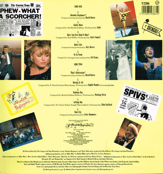 Various - Absolute Beginners - The Musical (Songs From The Original Motion Picture)