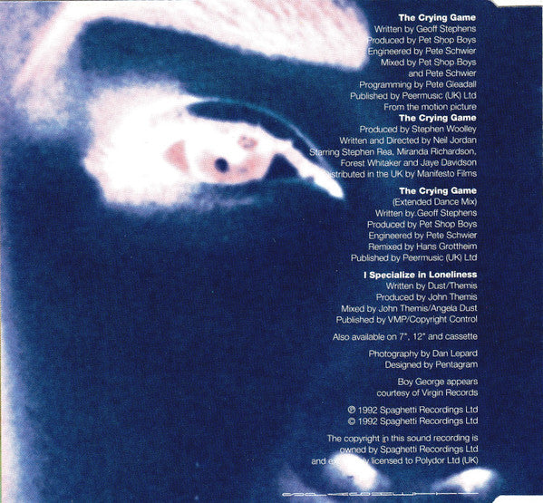 Boy George - The Crying Game