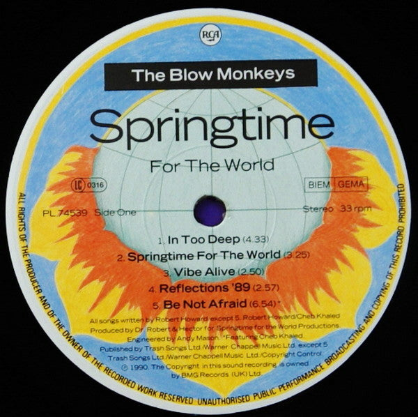 The Blow Monkeys - Springtime For The World
