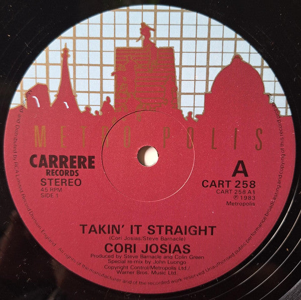 Cori Josias - Takin' It Straight