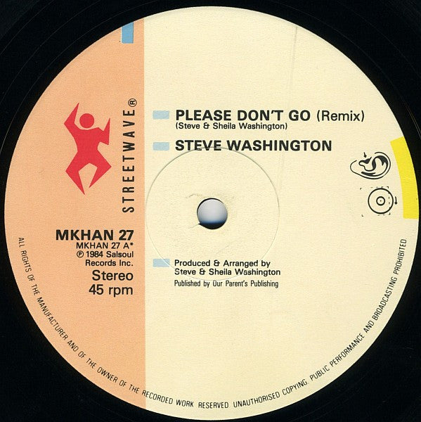 Stephen C. Washington - Please Don't Go
