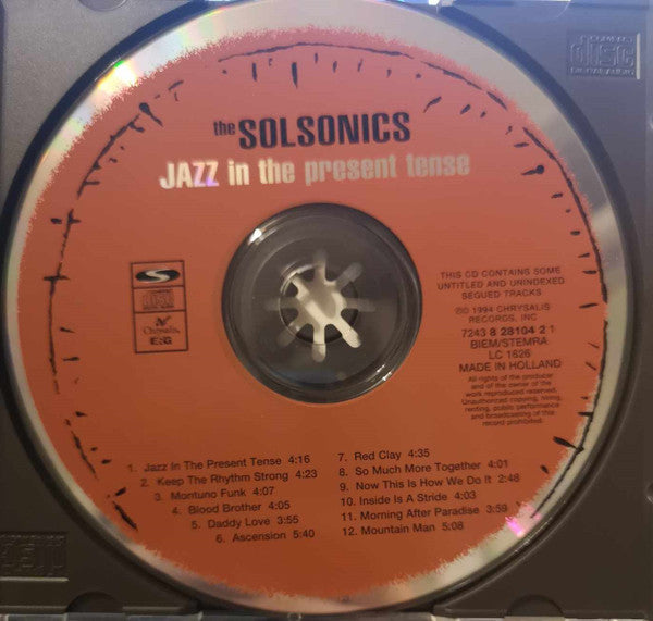 The Solsonics - Jazz In The Present Tense