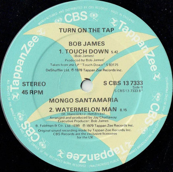 Richard Tee ∙ Wilbert Longmire ∙ Bob James ∙ Mongo Santamaria - Turn On The Tap