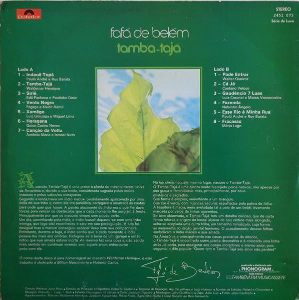 Fafá De Belém - Tamba-Tajá