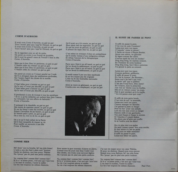Georges Brassens - 1 - La Mauvaise Réputation