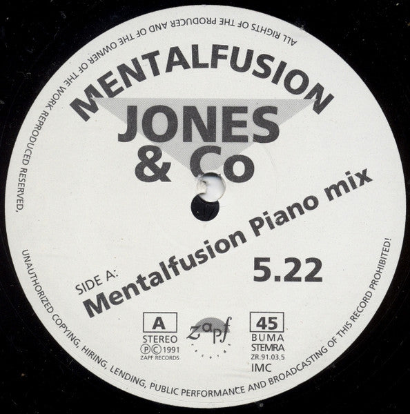 Jones & Co - Mentalfusion