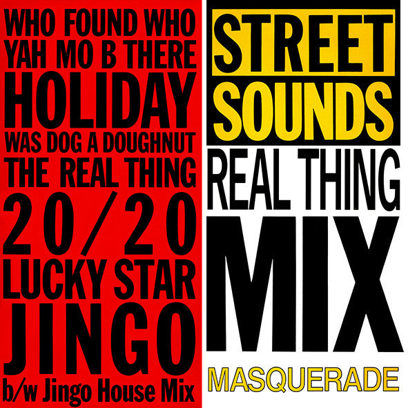 Masquerade - Streetsounds Real Thing Mix