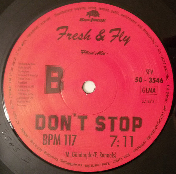 Fresh And Fly - Don't Stop