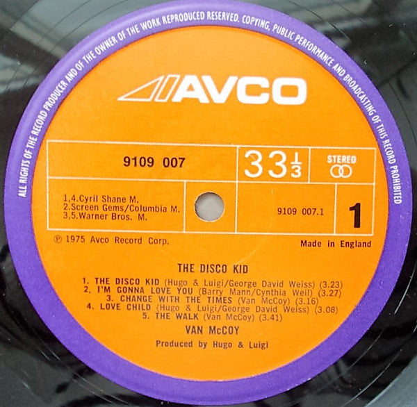 Van McCoy - The Disco Kid