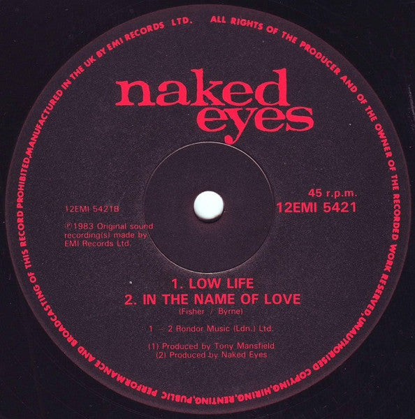 Naked Eyes - Promises, Promises