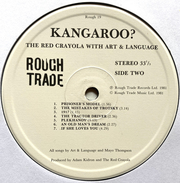 Red Krayola - Kangaroo?