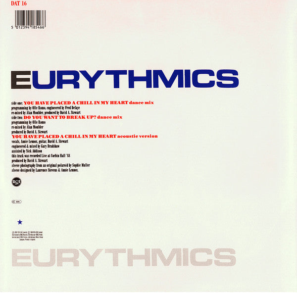 Eurythmics - You Have Placed A Chill In My Heart