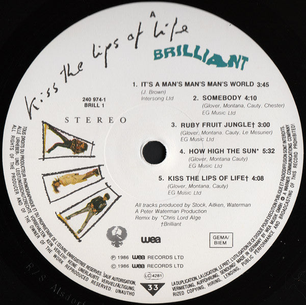 Brilliant - Kiss The Lips Of Life