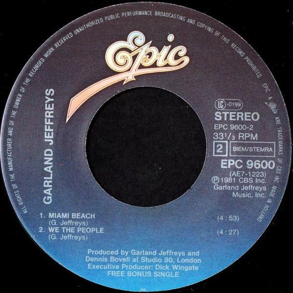 Garland Jeffreys - Escape Artist