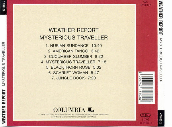 Weather Report - Mysterious Traveller