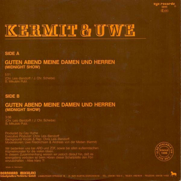 Kermit & Uwe - Guten Abend Meine Damen Und Herren