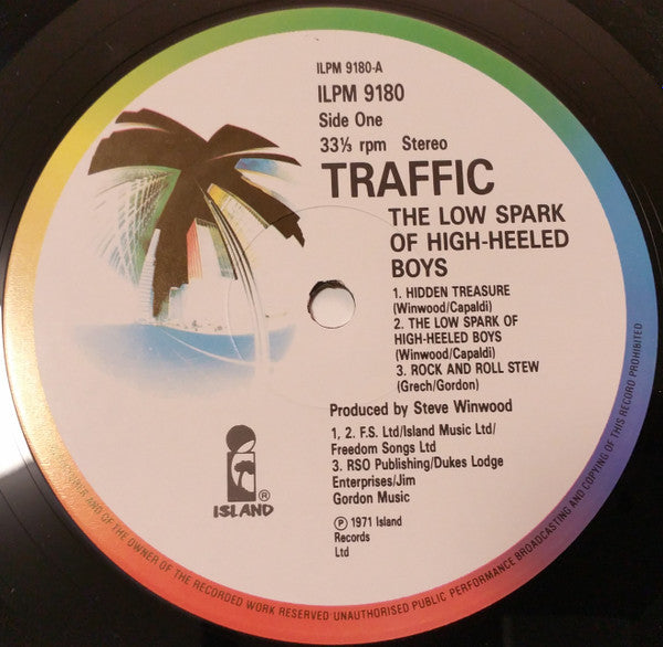 Traffic - The Low Spark Of High Heeled Boys