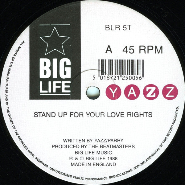 Yazz - Stand Up For Your Love Rights