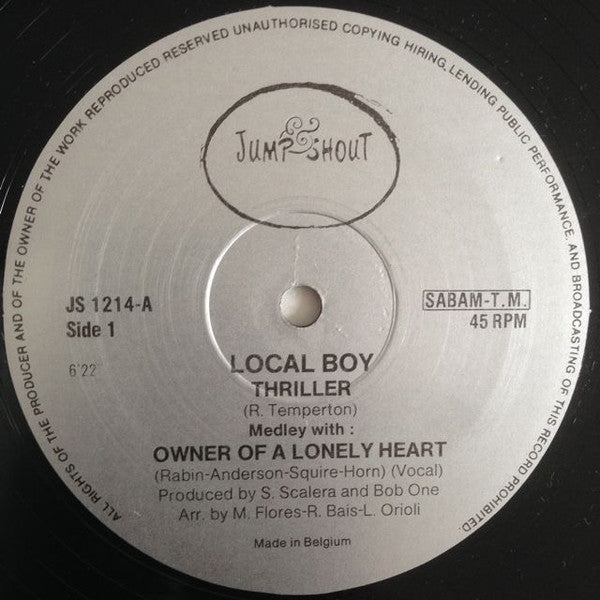 Local Boy - Thriller Medley With Owner Of A Lonely Heart