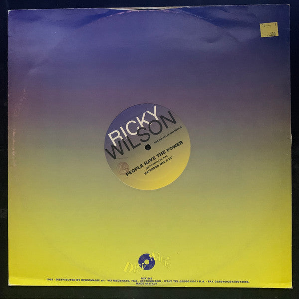 Ricky Wilson - People Have The Power
