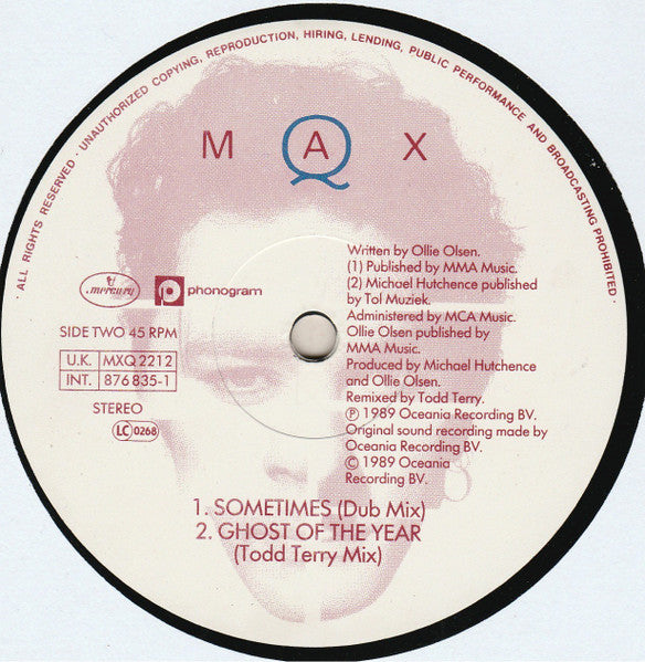 Max Q - Sometimes (Future Mix)