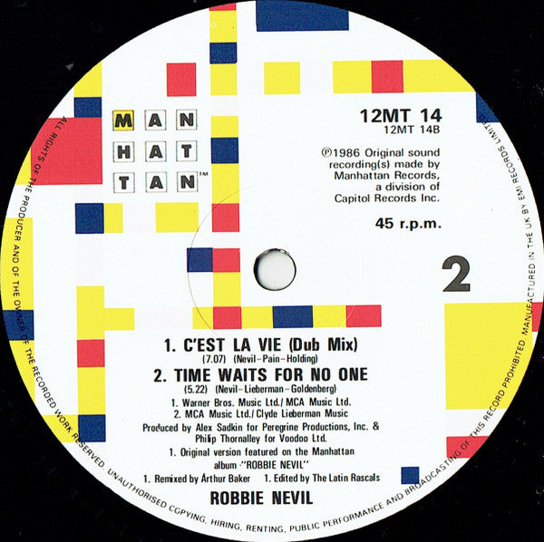 Robbie Nevil - C'Est La Vie