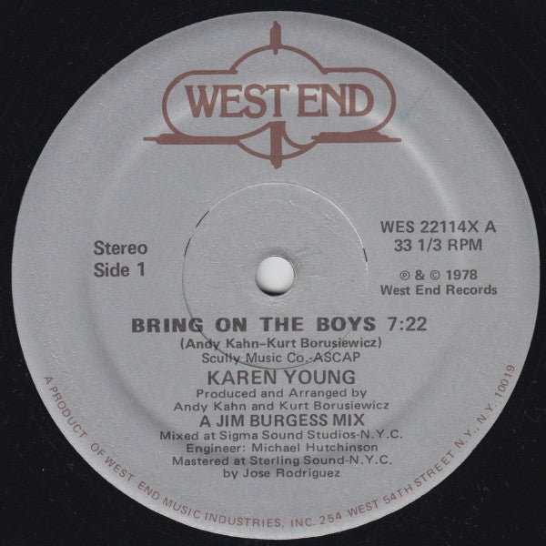 Karen Young - Bring On The Boys