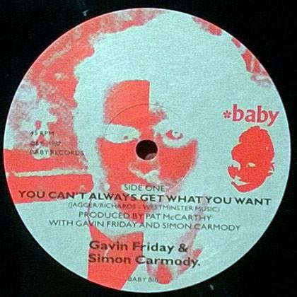 Gavin Friday & Simon Carmody - You Can't Always Get What You Want