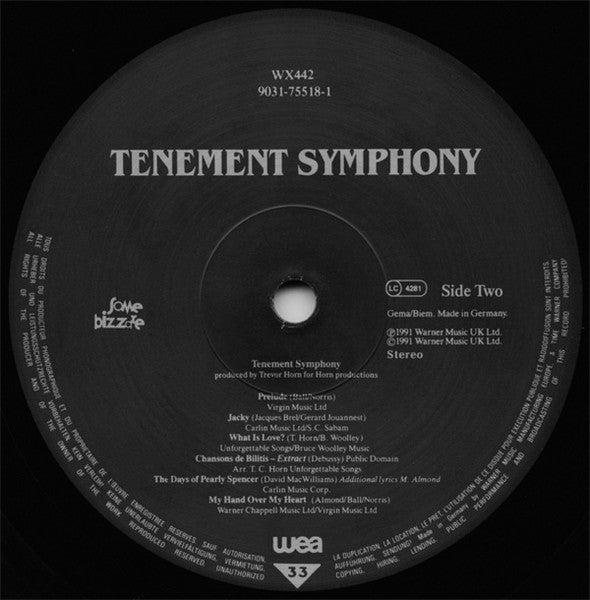 Marc Almond - Tenement Symphony