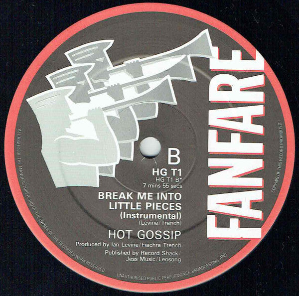 Hot Gossip - Break Me Into Little Pieces
