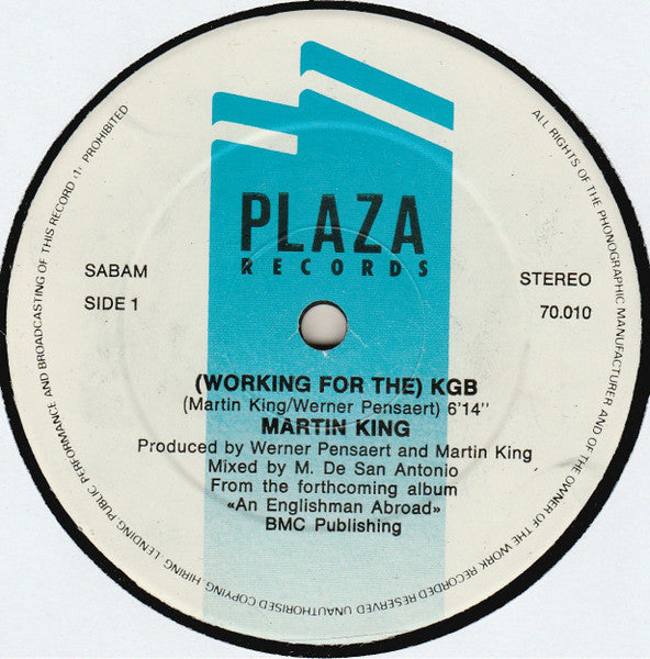 Martin King (2) - (Working For The) KGB