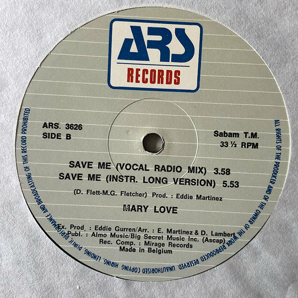 Mary Love - Save Me