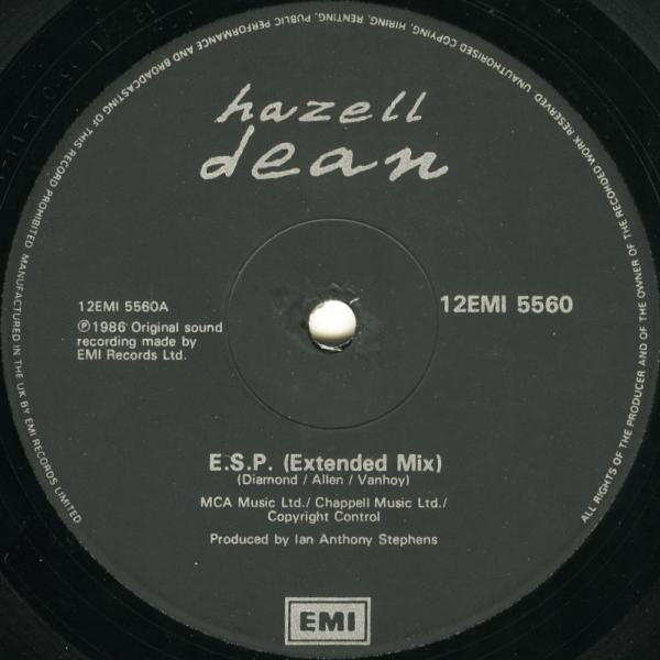Hazell Dean - E.S.P. (Extra Sensual Persuasion)