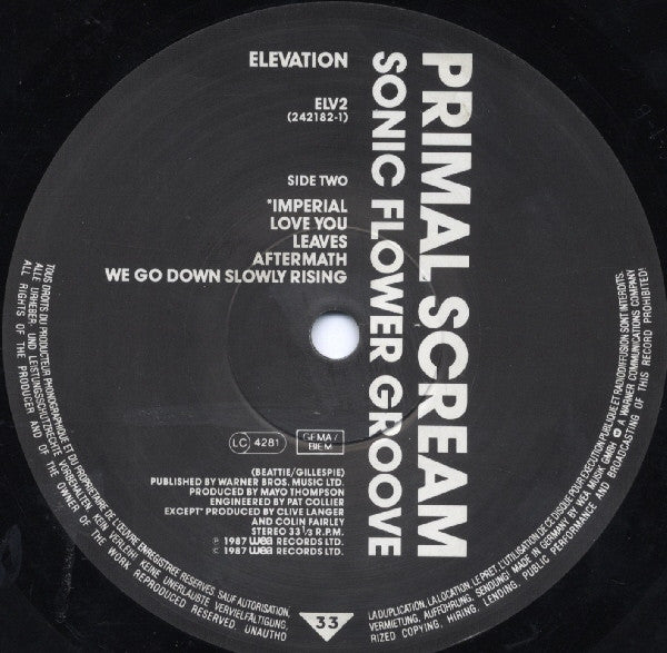 Primal Scream - Sonic Flower Groove