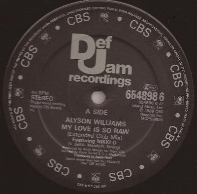 Alyson Williams - My Love Is So Raw