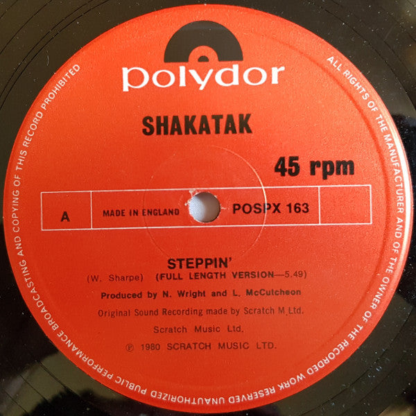 Shakatak - Steppin'
