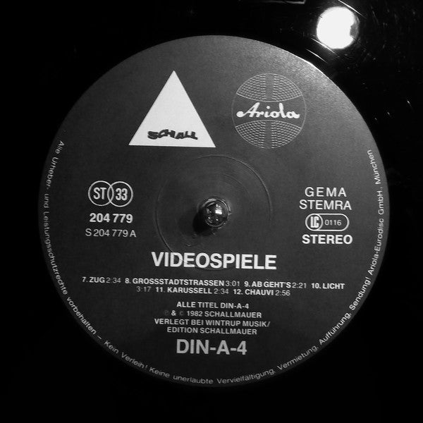 DIN-A-4 - Videospiele