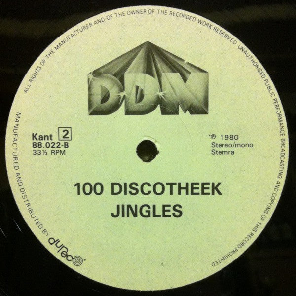 East Anglian Productions - 100 Discotheek Jingles 2