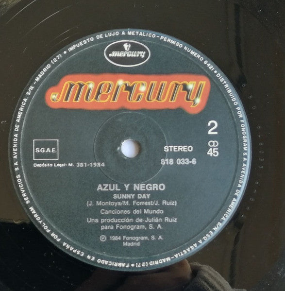 Azul Y Negro - El Hombre Lobo