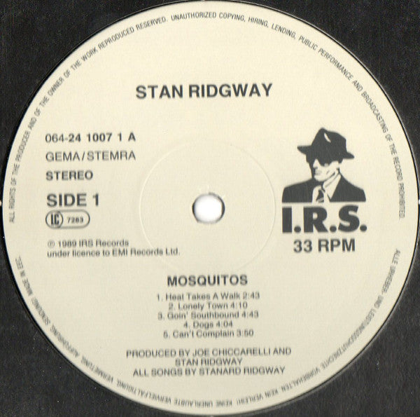 Stan Ridgway - Mosquitos