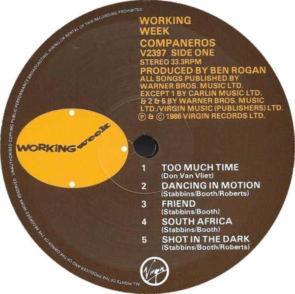 Working Week - Compañeros