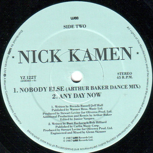 Nick Kamen - Nobody Else (Special Arthur Baker Dub Mix)