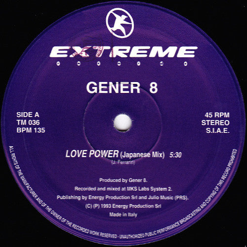 Gener 8 - Love Power