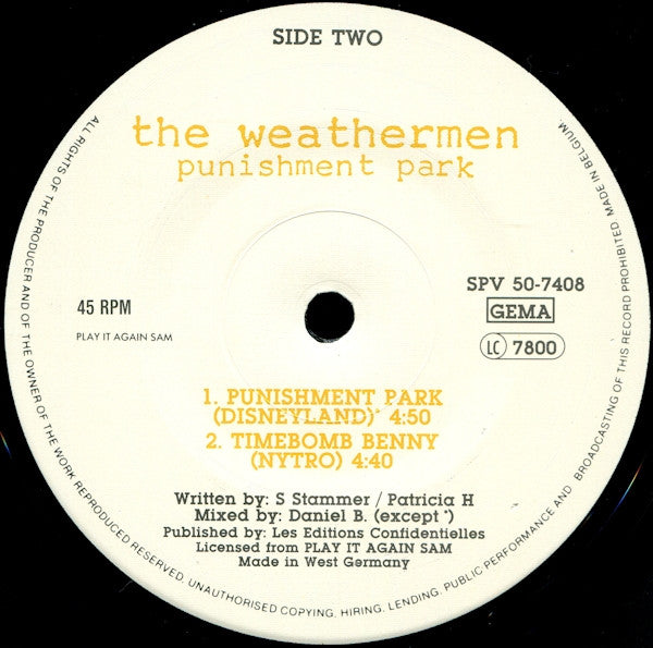 The Weathermen - Punishment Park