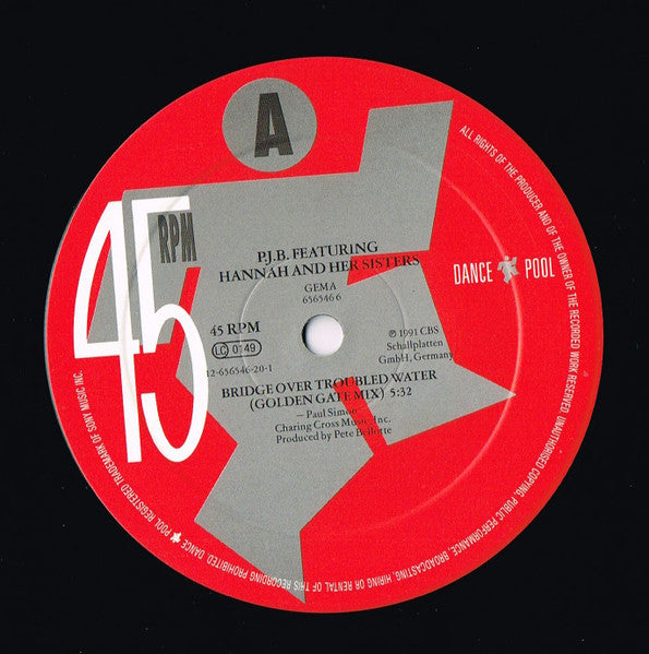 Pete Bellotte Featuring Hannah & Her Sisters - Bridge Over Troubled Water