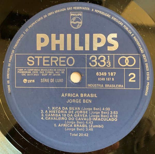 Jorge Ben - África Brasil